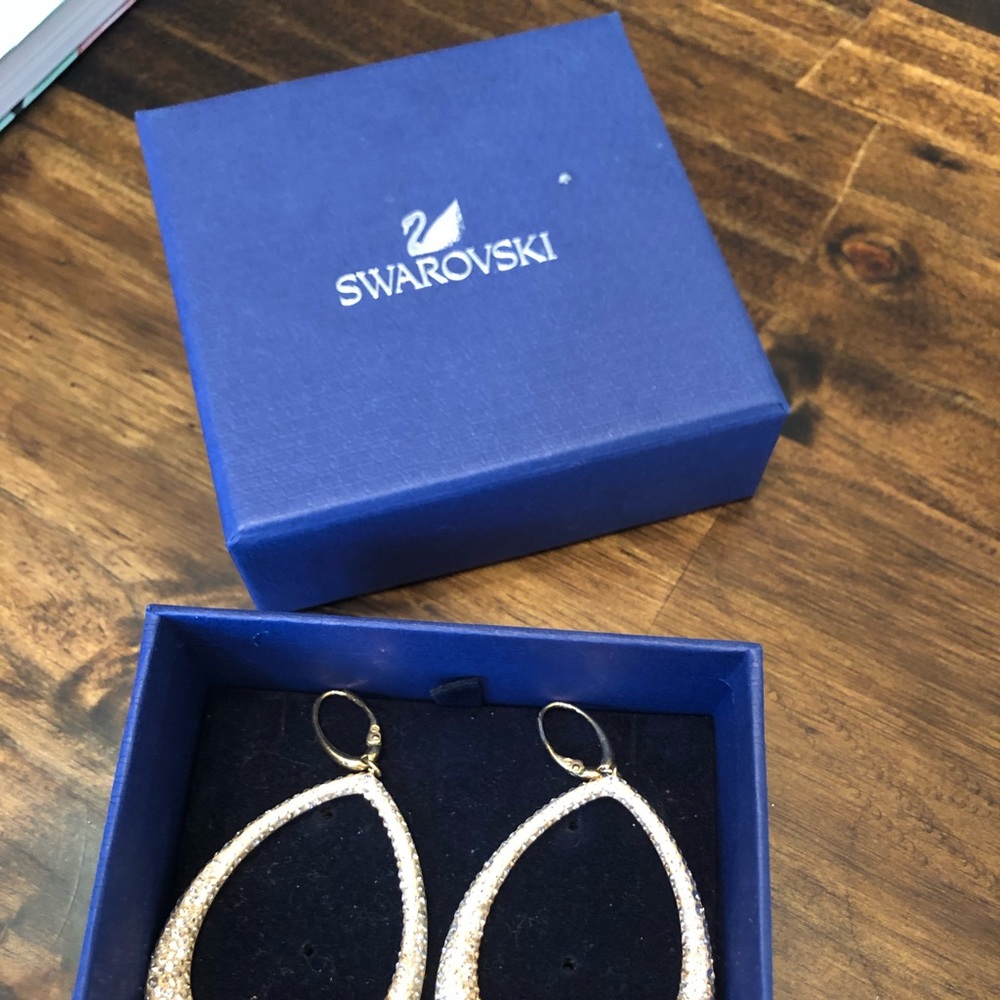 Authentic Swarovski earrings